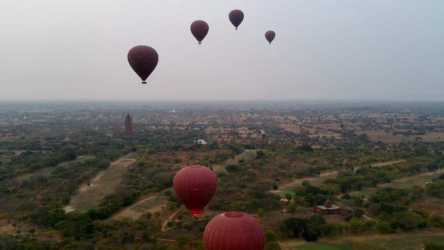 Bagan en globo!